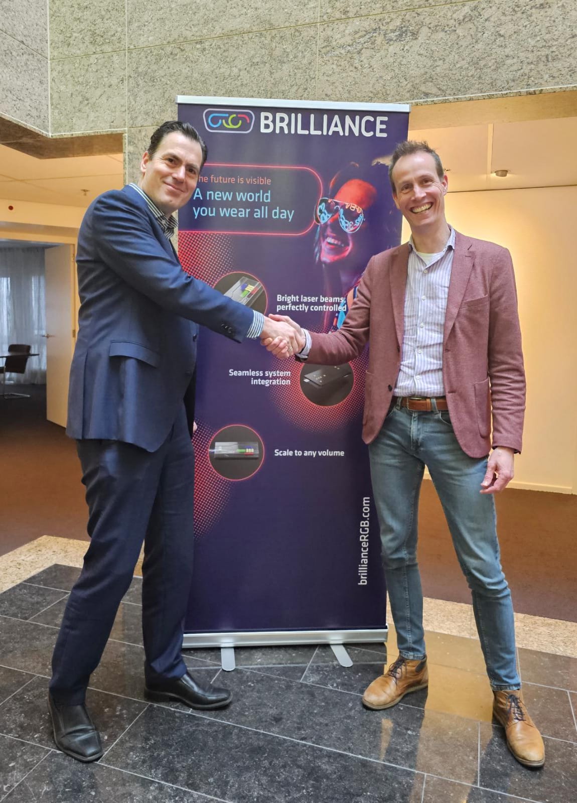 Brilliance announces seed investment - Tim Tiek and Douwe Geuzebroek Brilliance announces Seed Investment